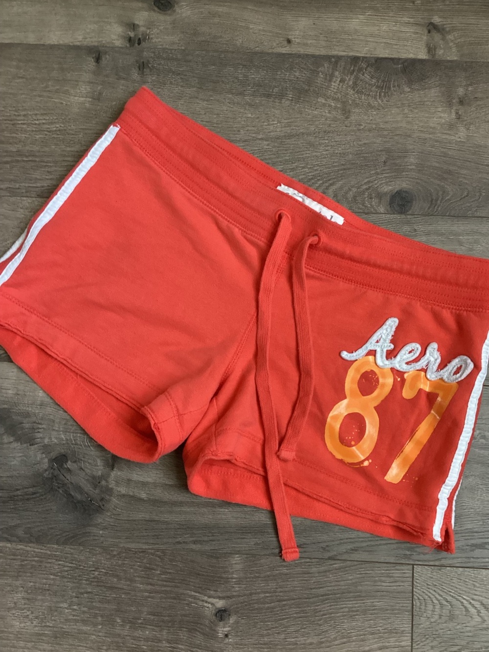 Vintage Aeropostale Orange '87 Women’s Shorts size S